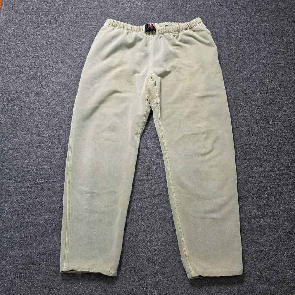 Vintage Gramicci Climbing Pants Olive Green Mens XL Original Freedom USA Belted